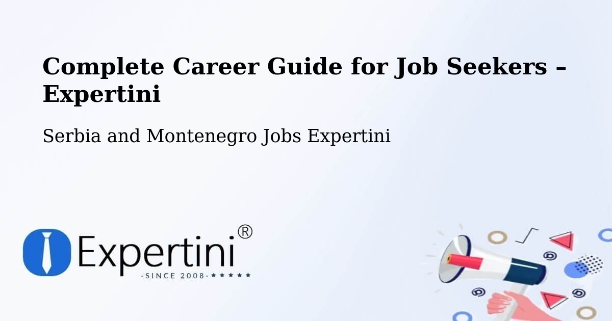 Career Guide for Job Seekers – Penticton - Penticton, Serbia and Montenegro Jobs Expertini
